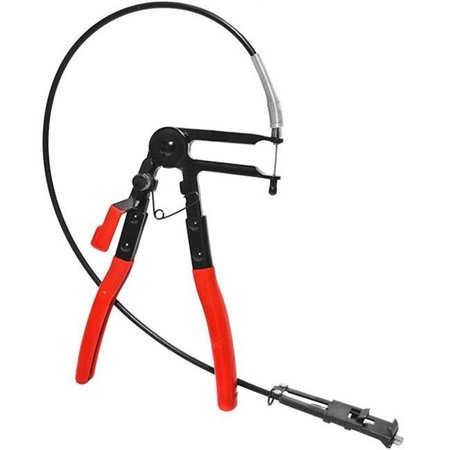 Biltek Biltek NPTC-FHC001-2A 24 in. Long Reach Hose Clamp Pliers with Flexible Wire Shaft Fuel Oil Water Hose Tool NPTC-FHC001-2A